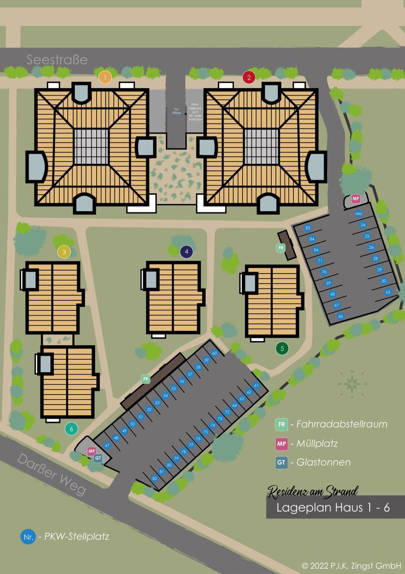 Residenz Am Strand Wohnung 1-11 Zingst Kültér fotó